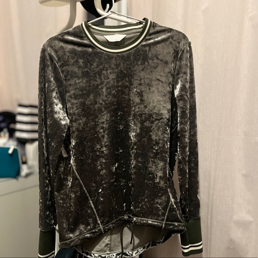 Olive vintage style top